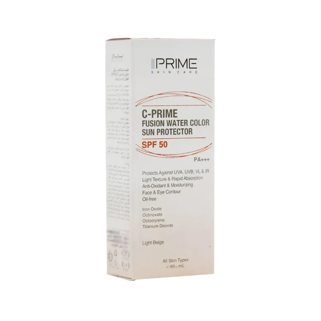 فلویید ضدآفتاب رنگ روشن پرایم