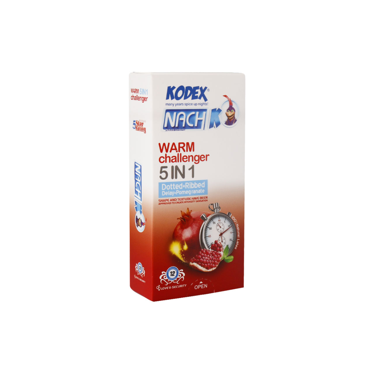 پروژه_ی جدید - 2025-03-11T140342.137 کاندوم 5 کاره کدکس مدل وارم چلنجر 12 عدد - Image 1