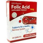 قرص فولیک اسید 1 او پی دی فارما 60 عددی | Folic Acid 1 mg OPD Pharma